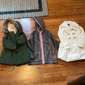 3 jackets- size 5